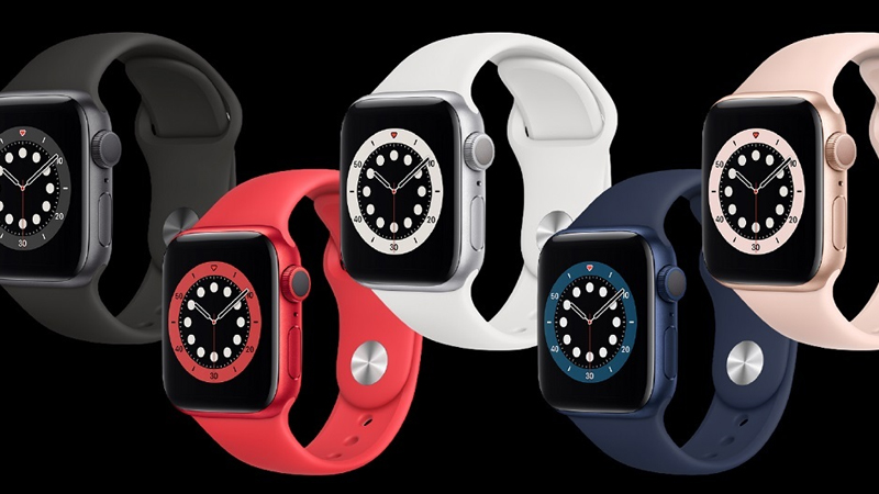 Apple Watch S6 LTE 40mm viền thép dây cao su đen