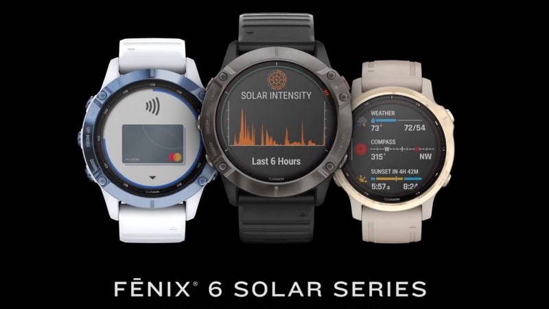  Garmin Fenix 6 Pro Solar dây silicone