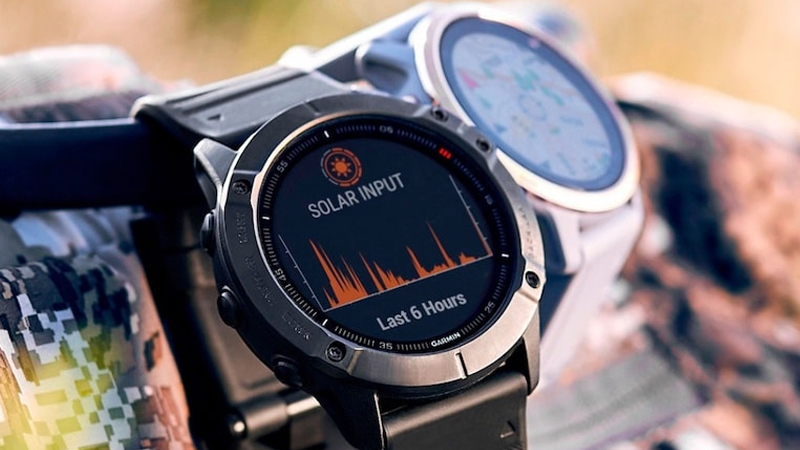 Garmin Fenix 6X Saphire dây silicone