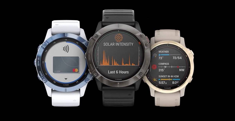 Đồng hồ thông minh Garmin Fenix 6S Pro Solar thuộc dòng đồng hồ cao cấp của Garmin