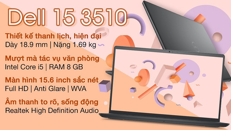 Chiếc laptop đơn giản nhưng không kém phần sang trọng