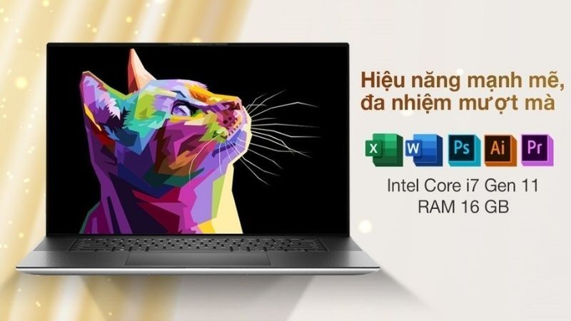 Laptop mang đến những khung ảnh có chất lượng xuất sắc với độ sắc nét