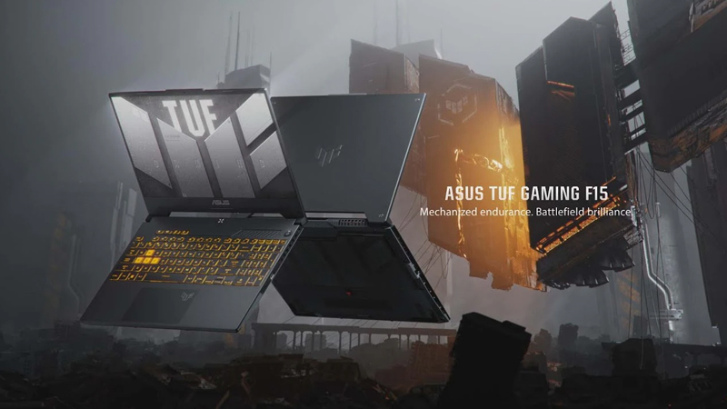 Laptop Asus TUF Gaming FX507ZC có thiết kế cá tính