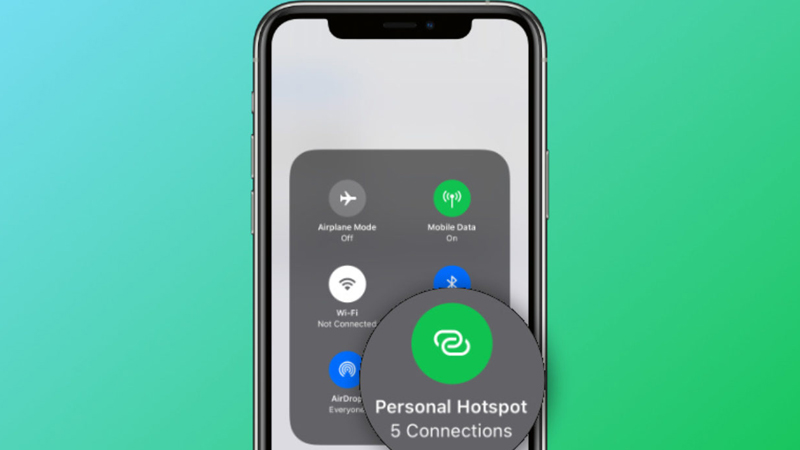Personal Hotspot trên iPhone