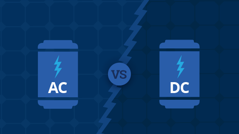 Dòng điện xoay chiều có electron di chuyển theo chu kỳ còn dòng điện một chiều electron chạy theo 1 hướng