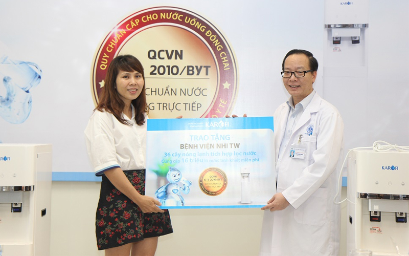 Đạt quy chuẩn về nước uống trực tiếp