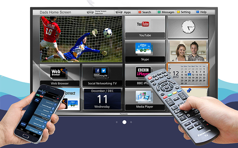 Kết nối điện thoại Samsung với tivi Panasonic