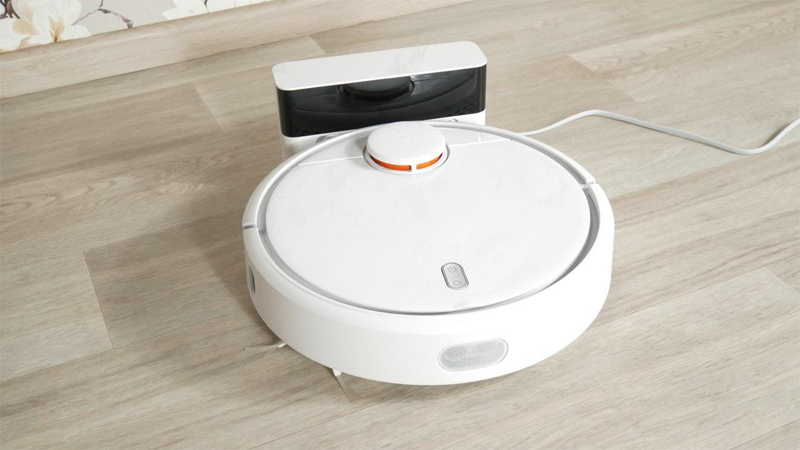 Thiết kế bên ngoài của robot hút bụi Xiaomi Mi Vacuum