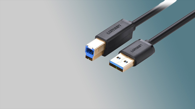 Lỗi do cáp USB, WiFi kết nối giữa máy in và máy tính không tốt