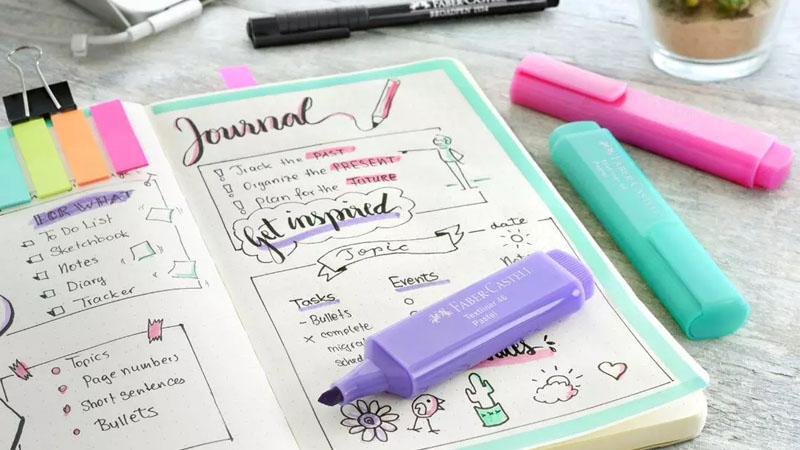 Bullet Journal là một hình thức ghi chép sổ tay
