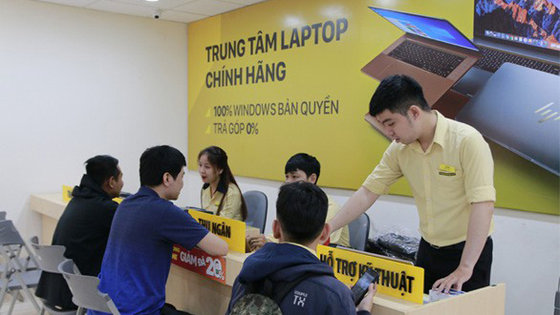 Liên hệ trung tâm chăm sóc khách hàng để được hỗ trợ