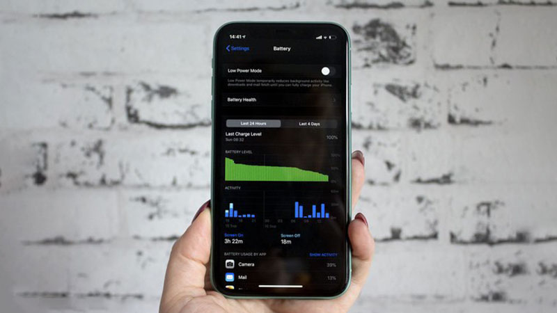 Thời lượng pin của iPhone 11 được đánh giá khá cao