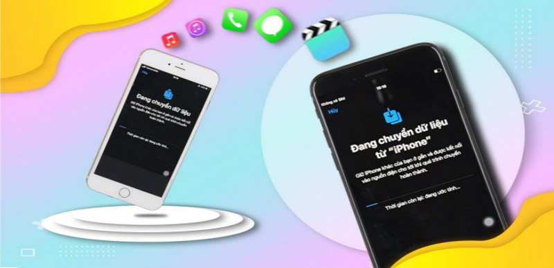 Chuyển dữ liệu từ điện thoại cũ sang iPhone mới