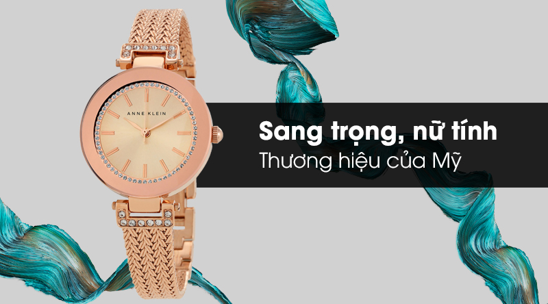 Ảnh minh họa đồng hồ nữ Anne Klein AK/1906RGRG