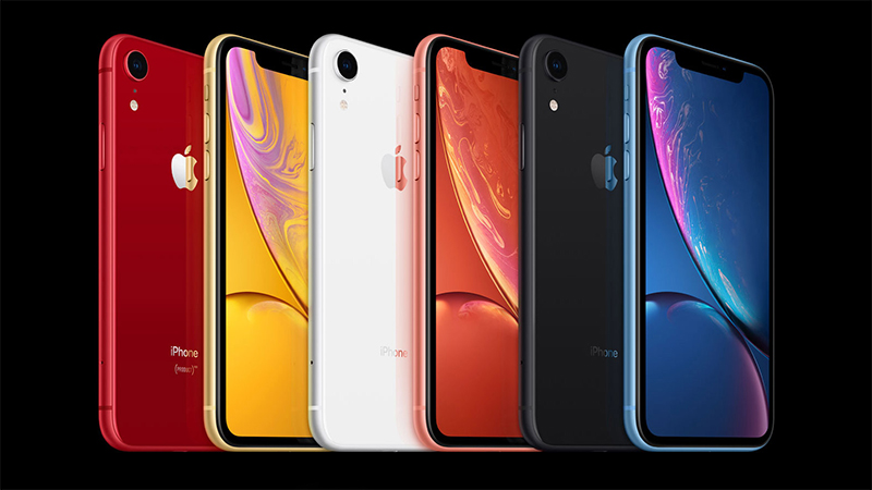 iPhone XR có nhiều màu sắc đa dạng hơn