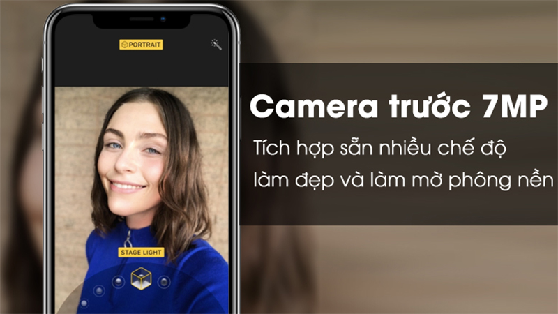 Camera trước của hai sản phẩm không có sự khác biệt