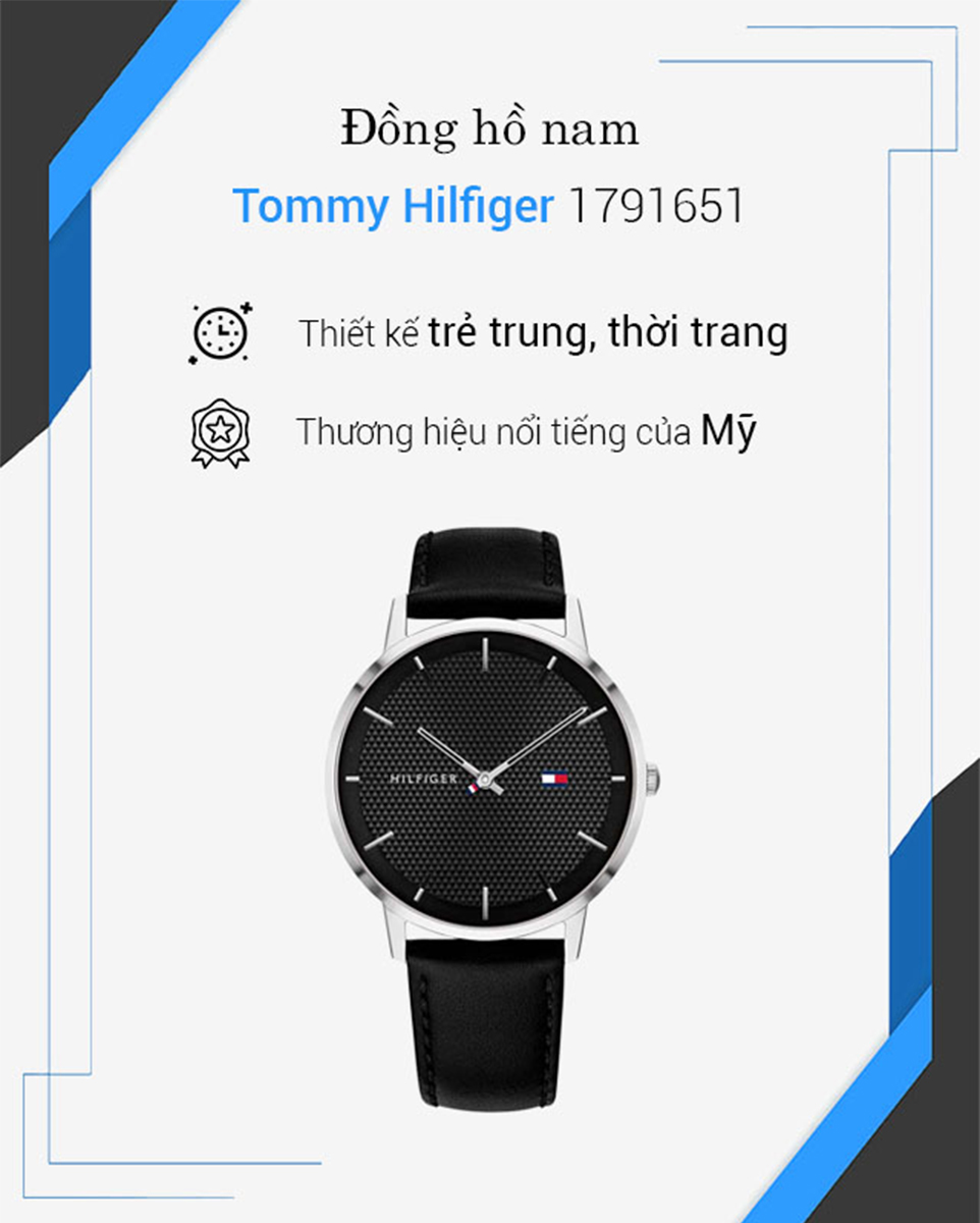 Hình minh họa đồng hồ Nam Tommy Hilfiger 1791651