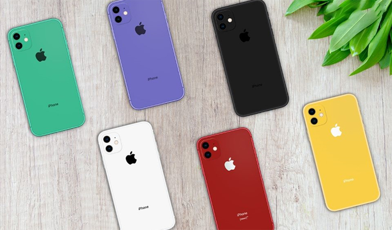 iPhone 11 có nhiều màu sắc đa dạng hơn