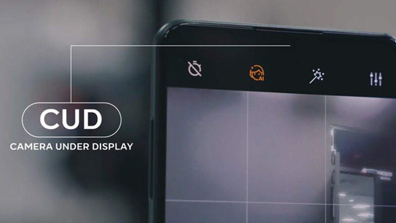 Công nghệ camera ẩn dưới màn hình