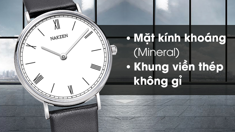 Tuy có thiết kế đơn giản nhưng đồng hồ NAKZEN SL9006G-7 là một sự lựa chọn bạn không nên bỏ qua
