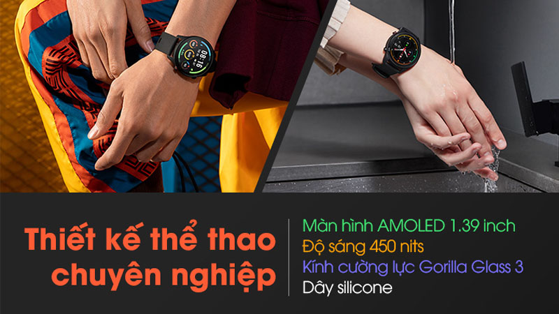 Mi Watch mang phong cách trẻ trung, cá tính, hiện đại