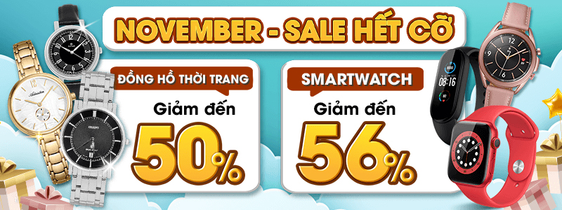 Thông tin chi tiết xem ngay tại: NOVEMBER - SALE HẾT CỠ