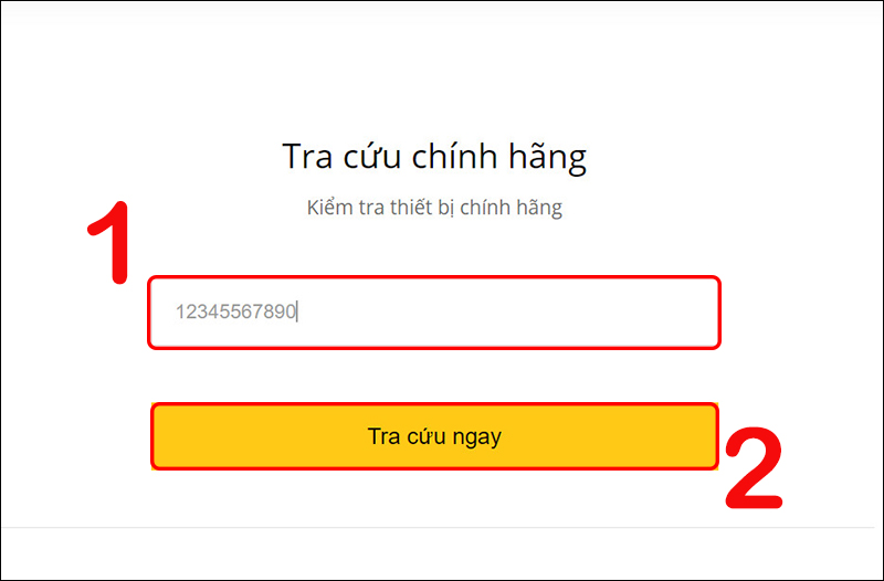 Cách kiểm tra Realme chính hãng