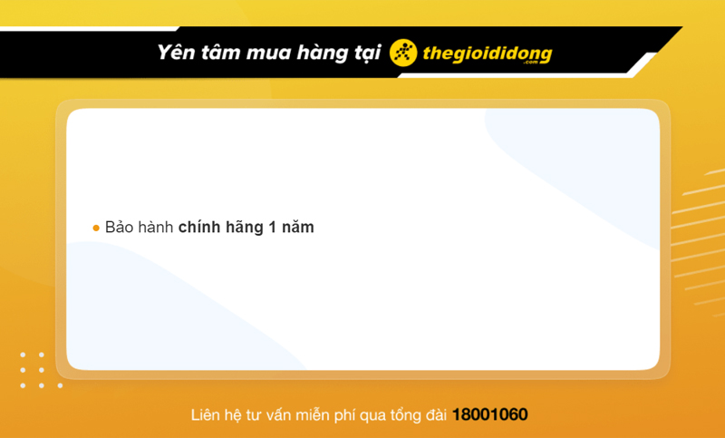 Chính sách bảo hành đồng hồ thông minh OPPO tại Thế Giới Di Động