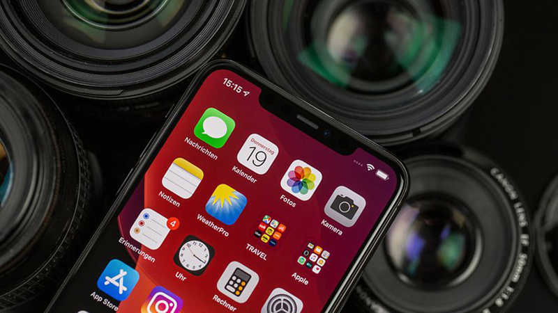 Camera selfie trên iPhone 11 Pro có độ phân giải 12 MP 