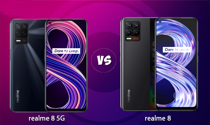 So với phiên bản 4G, Realme 8 5G được xem là phiên bản “rút gọn” hoàn hảo