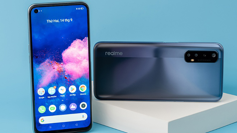 Realme 7 mang thiết kế tinh tế nhưng không kém phần trẻ trung năng động 