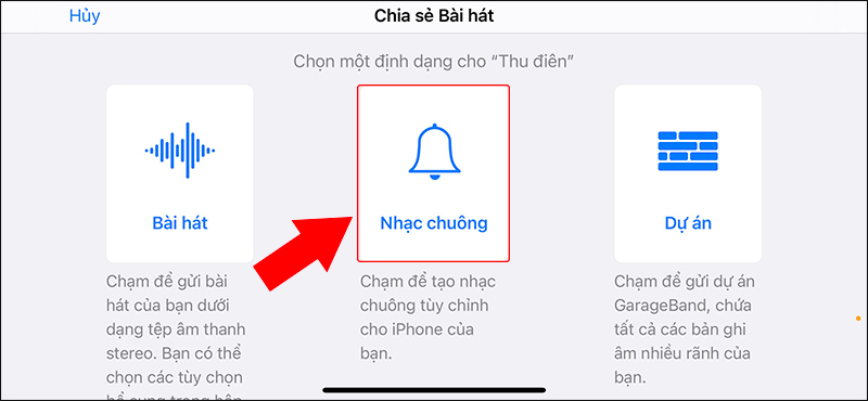 Chọn Nhạc chuông