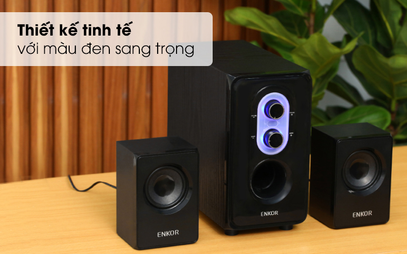 Loa có thiết kế sang trọng, tinh tế