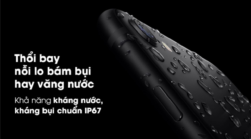 iPhone SE 2020 có khả năng kháng nước kháng bụi chuẩn IP67