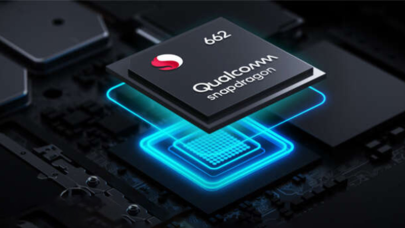 Chip Snapdragon 662 8 nhân cho các tác vụ mượt mà, ít giật lag