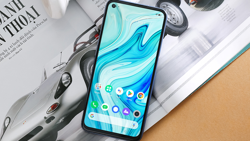 Realme 7 được trang bị màn hình IPS LCD 6,5 inch