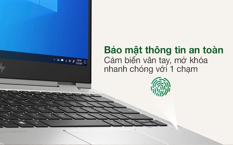 Tính năng cảm biến vân tay