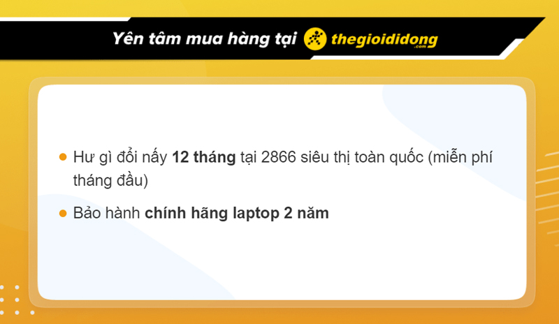 Chế độ bảo hành laptop Lenovo Ideapad 5 Pro