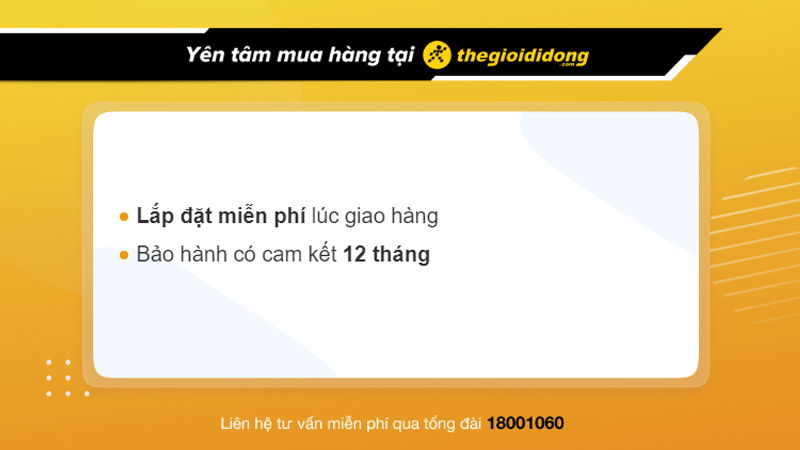 Chế độ bảo hành tại Thế Giới Di Động