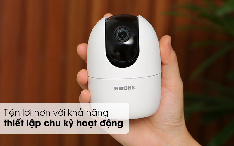 Tùy chỉnh khung thời gian dễ dàng nhờ vào khả năng thiết lập chu kỳ hoạt động