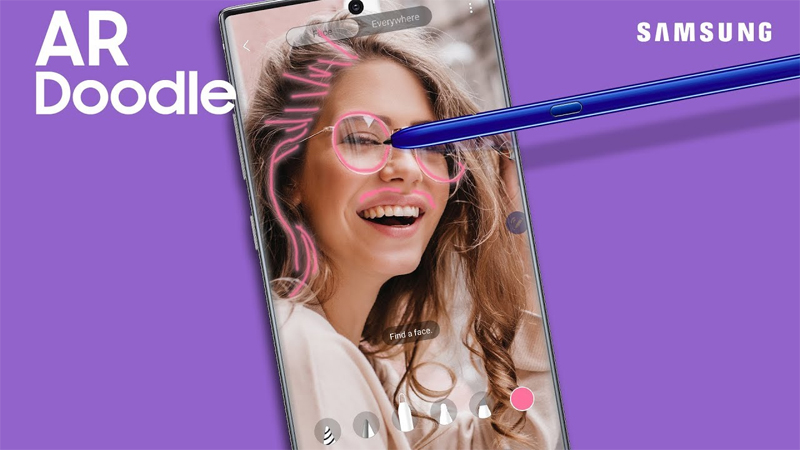 Tính năng Vẽ tay AR trên điện thoại Samsung Galaxy Note 10