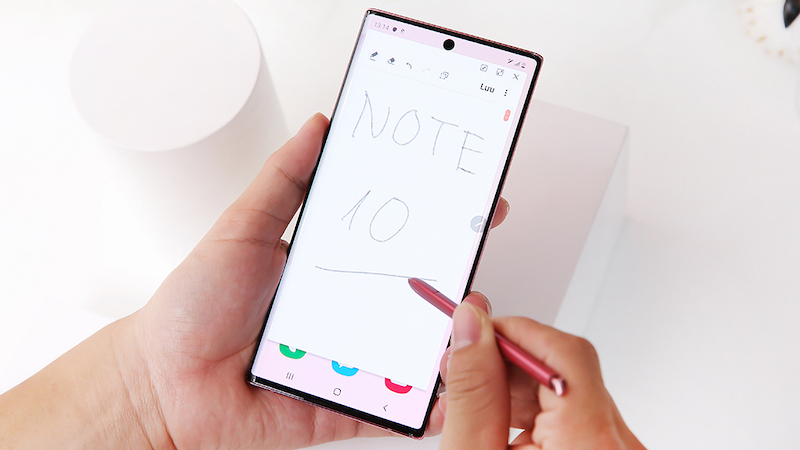 Vẽ tay AR sử dụng trên các dòng Note 10 trở lên