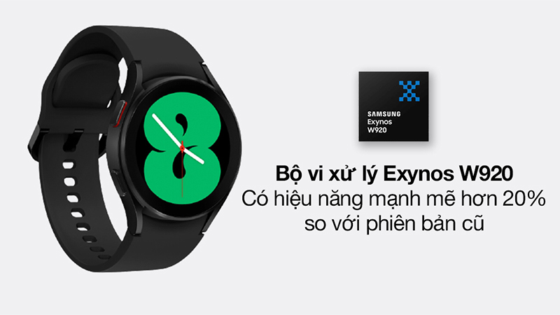 Galaxy Watch 4 Series sử dụng vi xử lý Exynos W920 trên tiến trình 5 nm