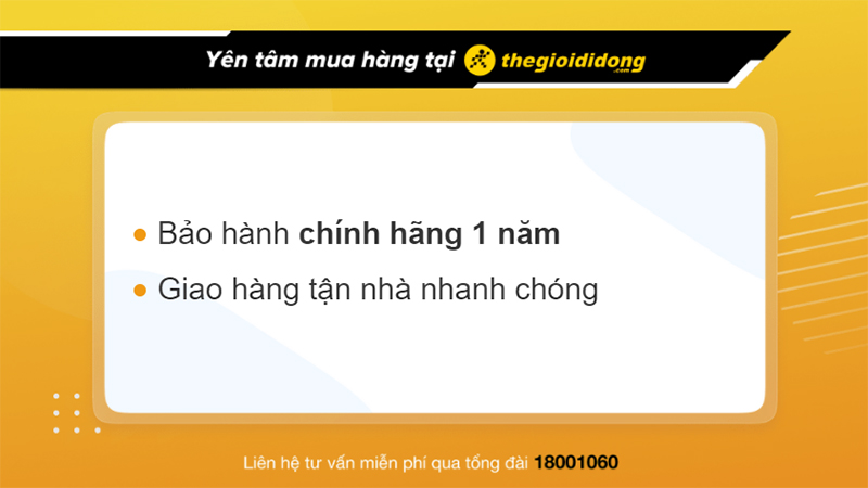 Chính sách bảo hành hấp dẫn của Thế Giới Di Động