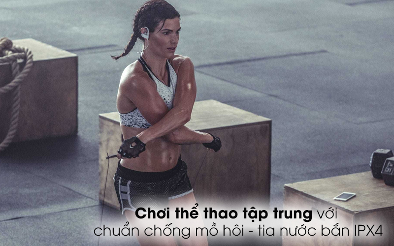 Tai nghe Beats được trang bị chuẩn chống nước IPX4