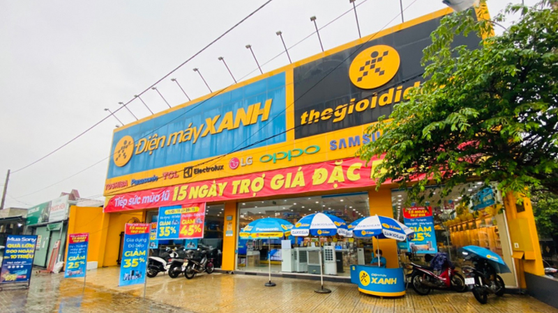 Thế Giới Di Động và Điện máy XANH