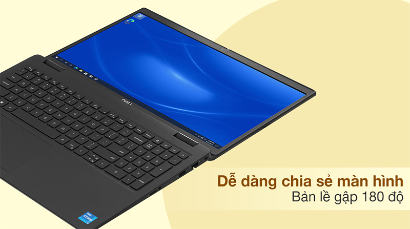 Dễ dàng chia sẻ màn hình với bản lề gập 180 độ