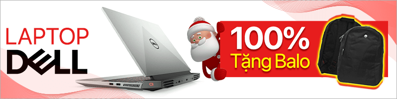 Tặng balo khi mua laptop DELL
