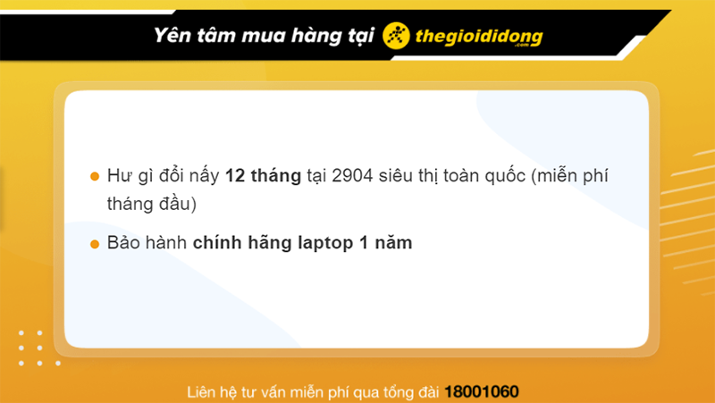Chế độ bảo hành Dell Latitude 3520 i7