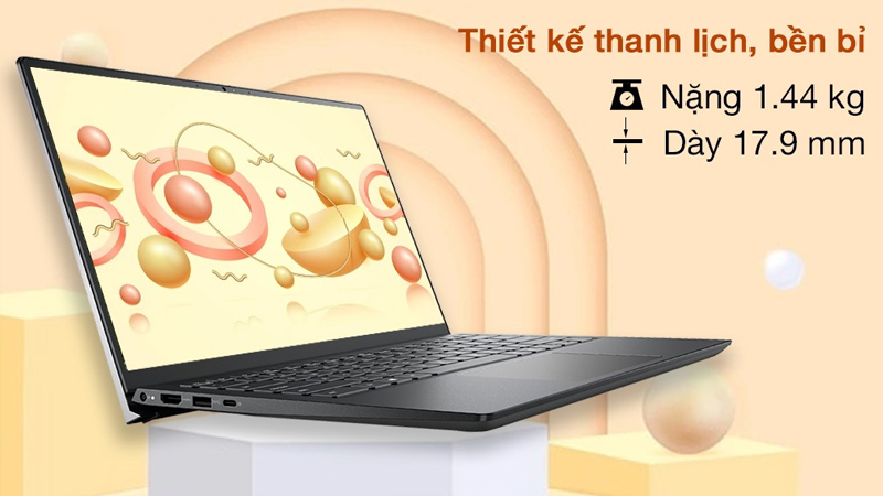 Laptop có thiết kế gọn nhẹ